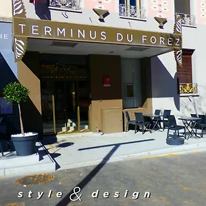 *** Hotel Terminus Du Forez Saint-etienne Centre Gare Chateaucreux Francia